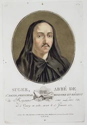 Abt Suger (1082-1151) aus 